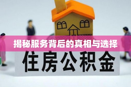 加查揭秘服务背后的真相与选择