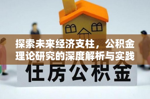 加查探索未来经济支柱，公积金理论研究的深度解析与实践意义