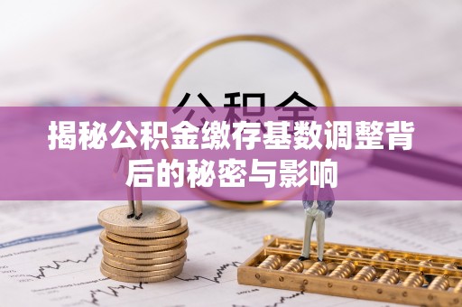 加查揭秘公积金缴存基数调整背后的秘密与影响