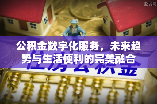 加查公积金数字化服务，未来趋势与生活便利的完美融合