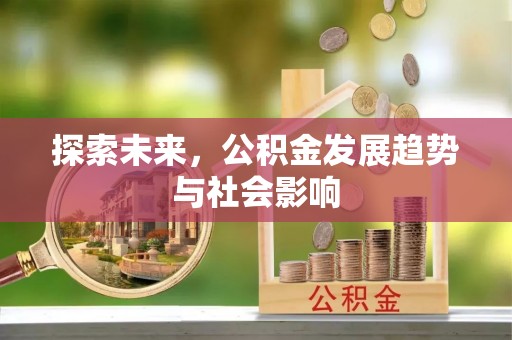 加查探索未来，公积金发展趋势与社会影响