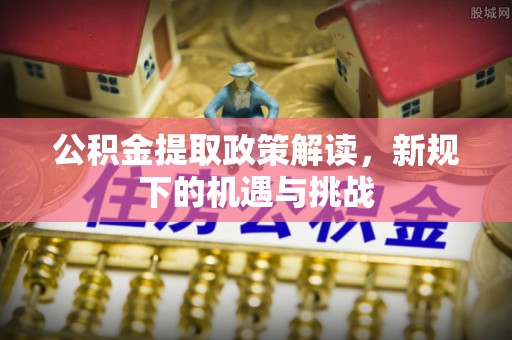 加查公积金提取政策解读，新规下的机遇与挑战