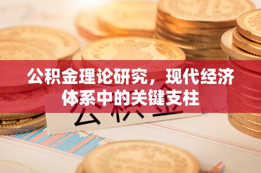 加查公积金理论研究，现代经济体系中的关键支柱