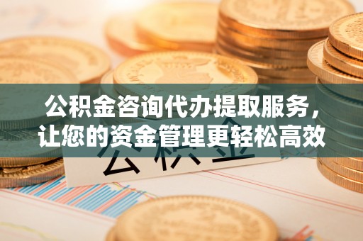 加查公积金咨询代办提取服务，让您的资金管理更轻松高效