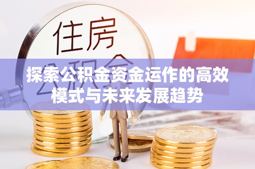 加查探索公积金资金运作的高效模式与未来发展趋势