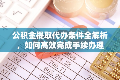 加查公积金提取代办条件全解析，如何高效完成手续办理