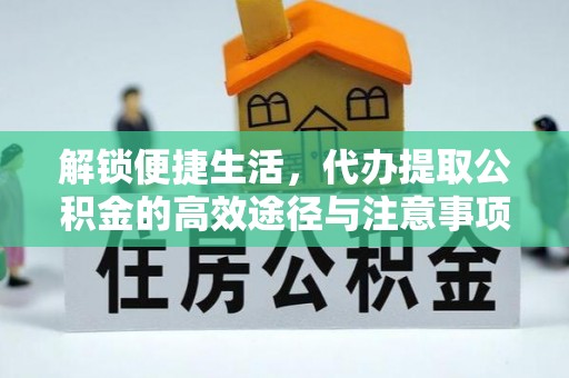 加查解锁便捷生活，代办提取公积金的高效途径与注意事项
