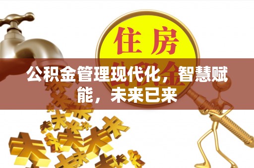 加查公积金管理现代化，智慧赋能，未来已来