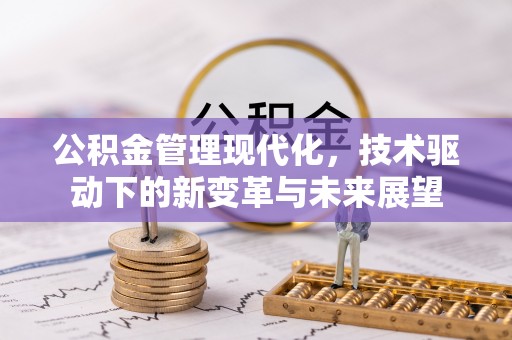 加查公积金管理现代化，技术驱动下的新变革与未来展望