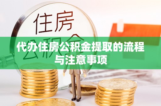 加查代办住房公积金提取的流程与注意事项