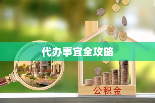 加查代办事宜全攻略