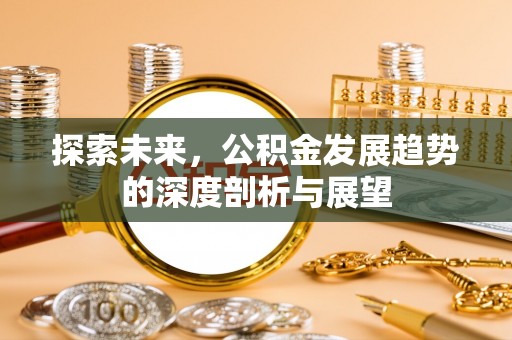 加查探索未来，公积金发展趋势的深度剖析与展望